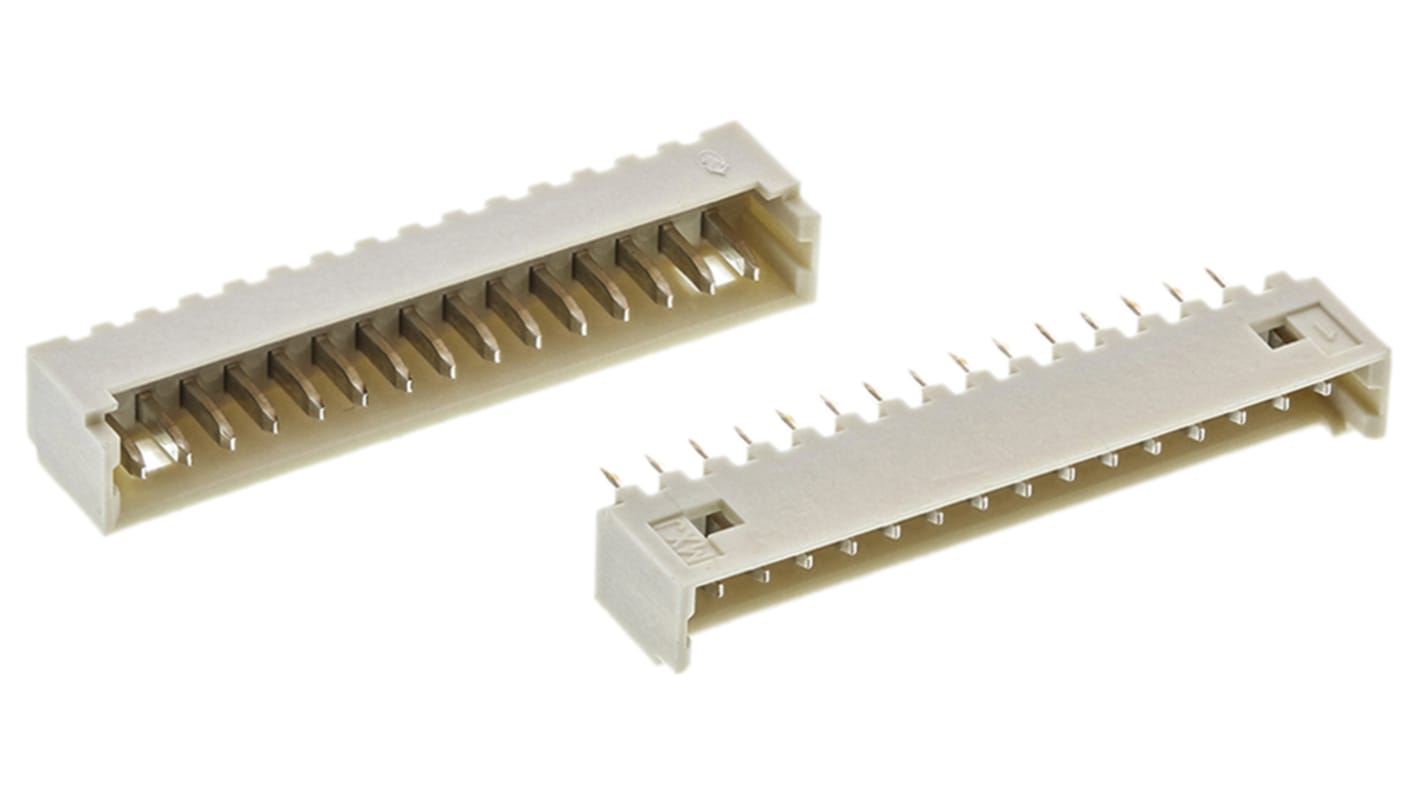 Molex PicoBlade Series Straight Through Hole PCB Header, 15 Contact(s), 1.25mm Pitch, 1 Row(s), Shrouded