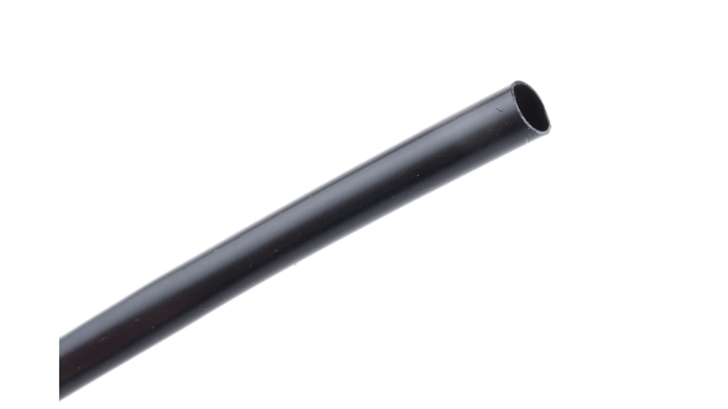 Gaine 6mm SES Sterling, Noir en PVC, 25m