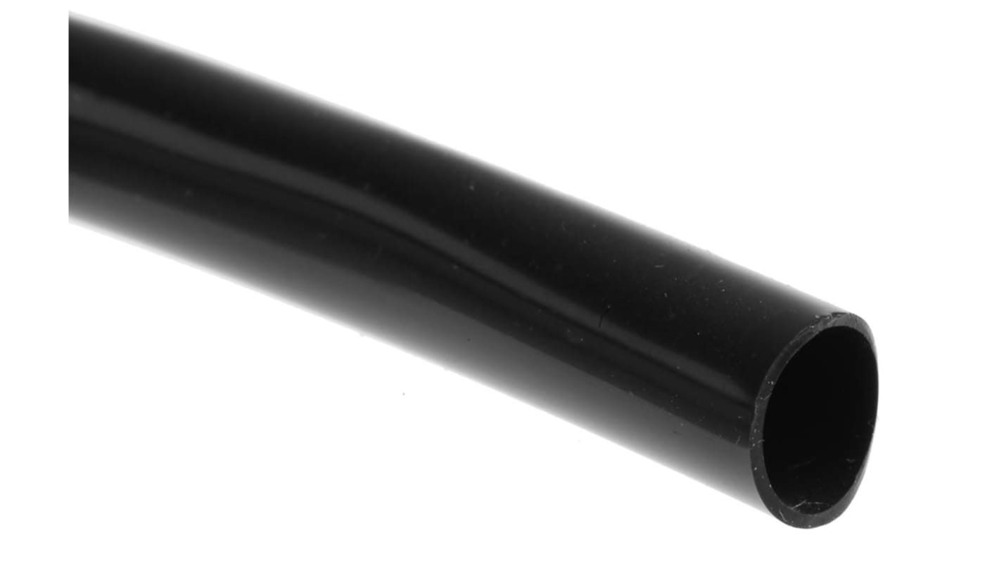 SES Sterling PVC Black Cable Sleeve, 8mm Diameter, 25m Length RS
