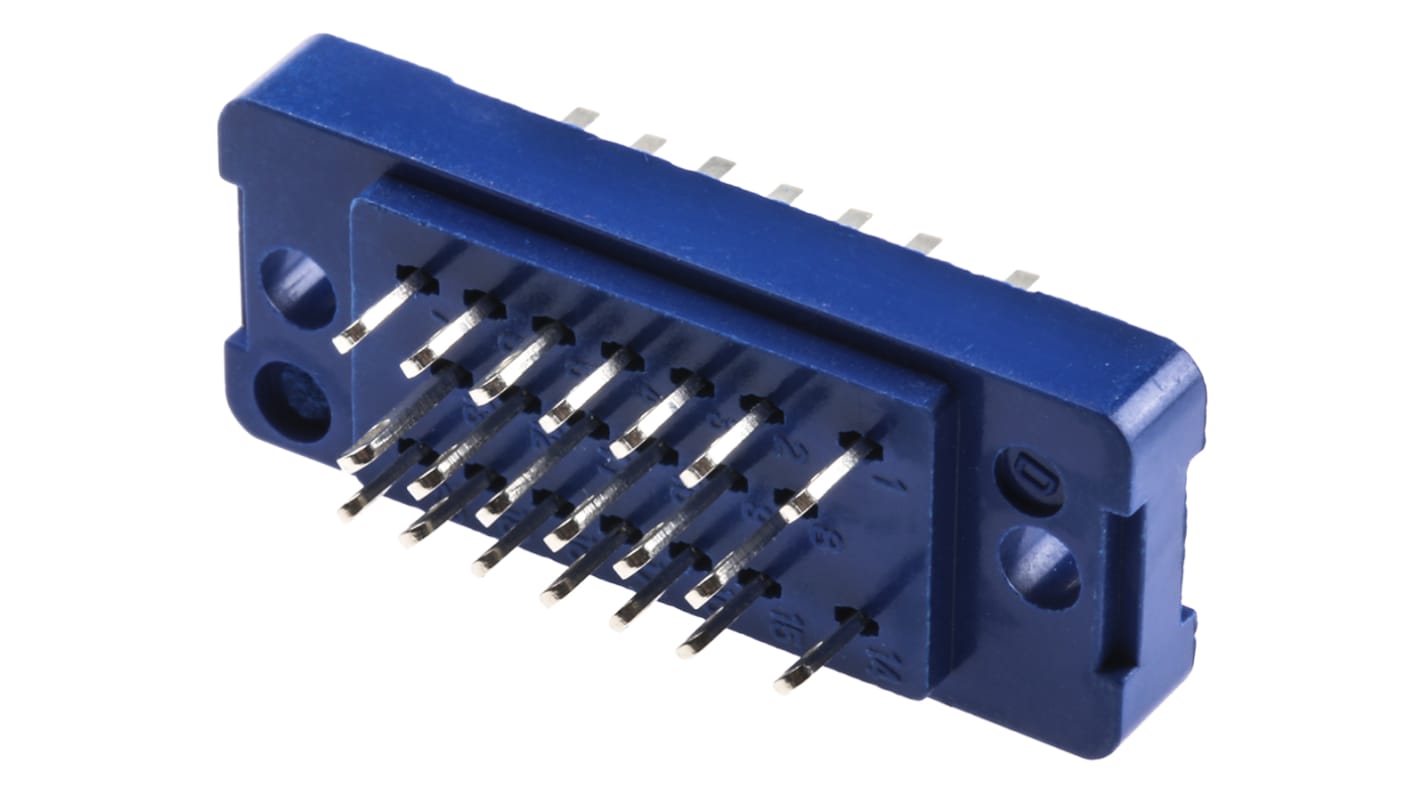 Hirose 1600 Sub-D Steckverbinder Stecker , 20-polig / Raster 2.5mm, Kabelmontage  Lötanschluss