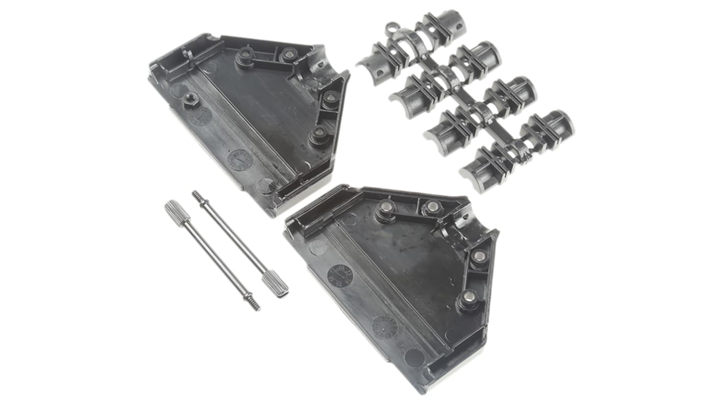 DTPPK37-K | MH Connectors MHDTPPK Series ABS D Sub Backshell, 37 Way ...