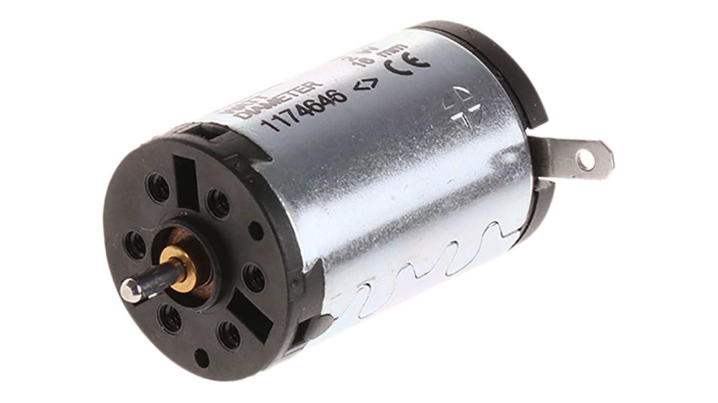 Maxon Bürstenmotor bis 2,14 mNm, 21 V / 2 W, Wellen-Ø 1.5mm x 25.4mm