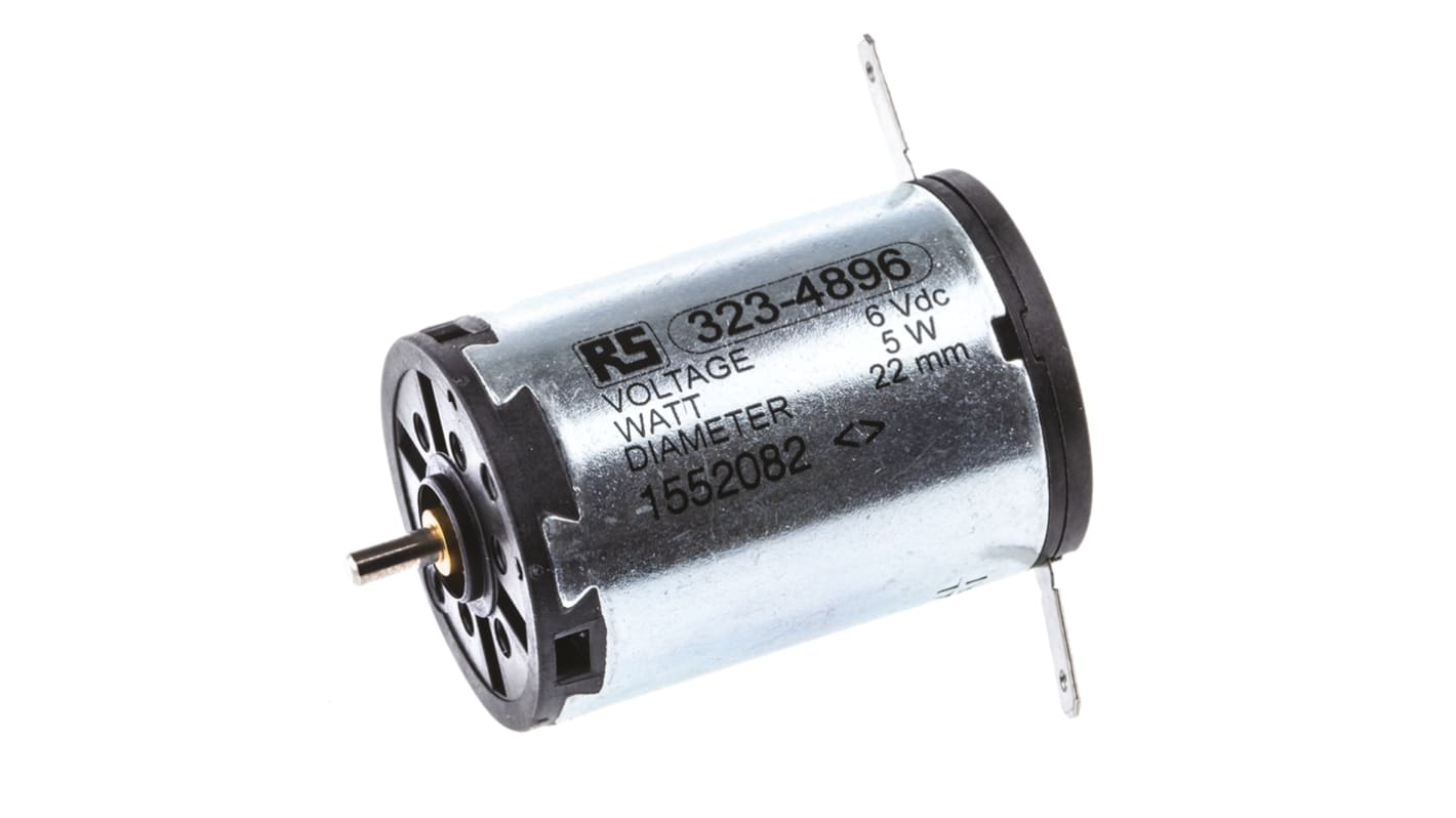 Motor DC Maxon, 9 V, 5 W, 8.770 rpm, par máx. 6,42 mNm, Ø de eje 2mm