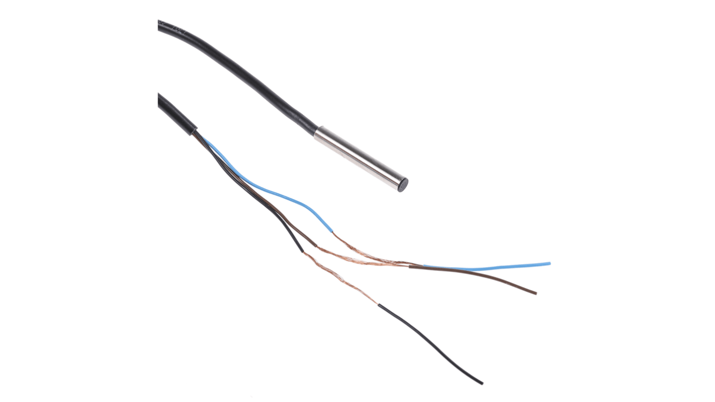 Telemecanique Sensors Inductive Barrel-Style Proximity Sensor, 1 mm Detection, PNP Output, 5 → 30 V dc, IP67