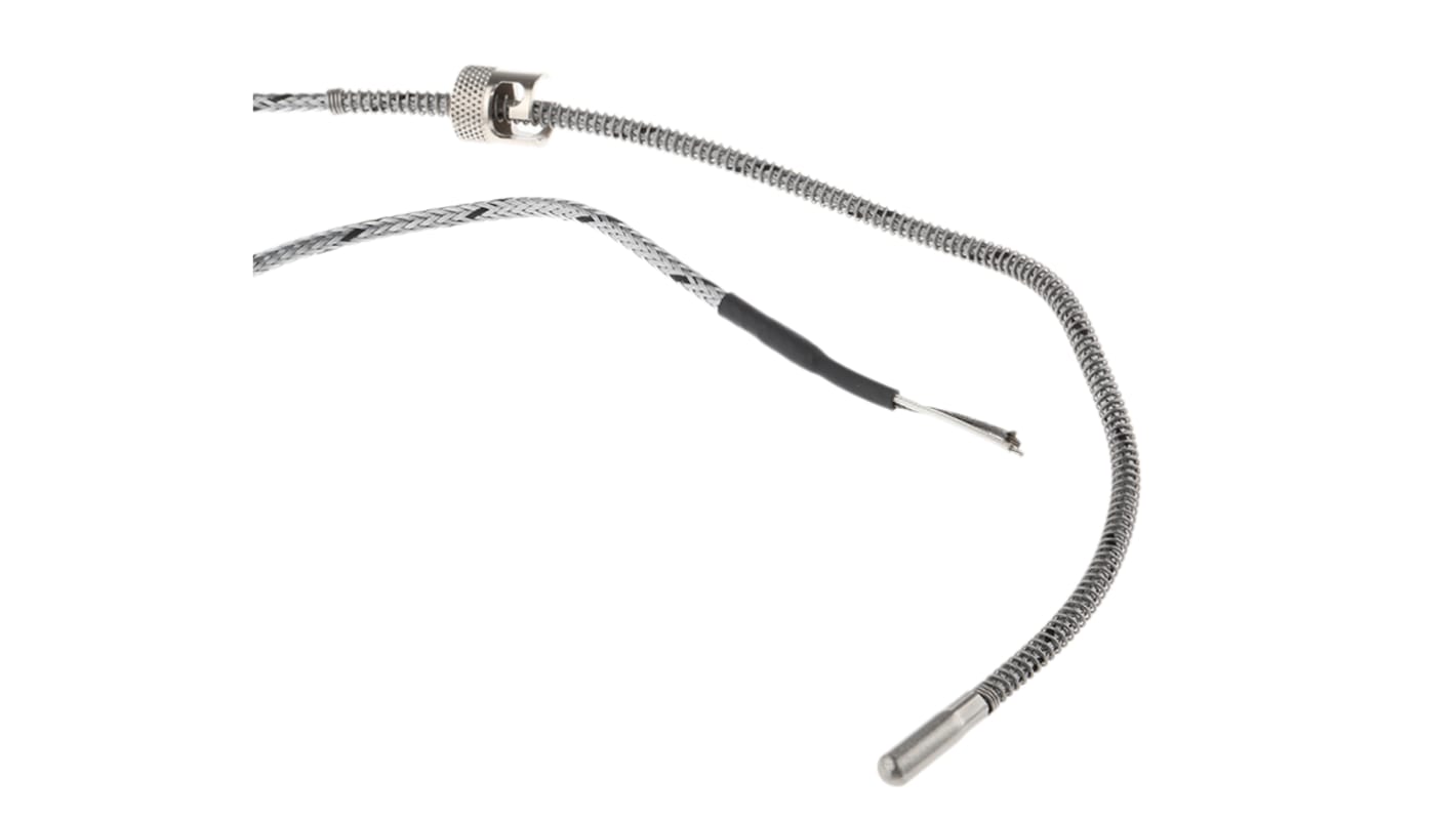 Thermocouple type J Ø 6mm, L 20mm, +600°C max à Câble