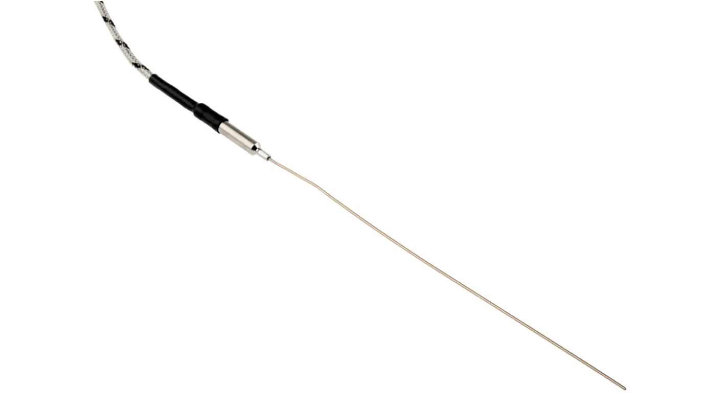 Thermocouple type J Ø 1mm, L 150mm, +400°C max à Câble