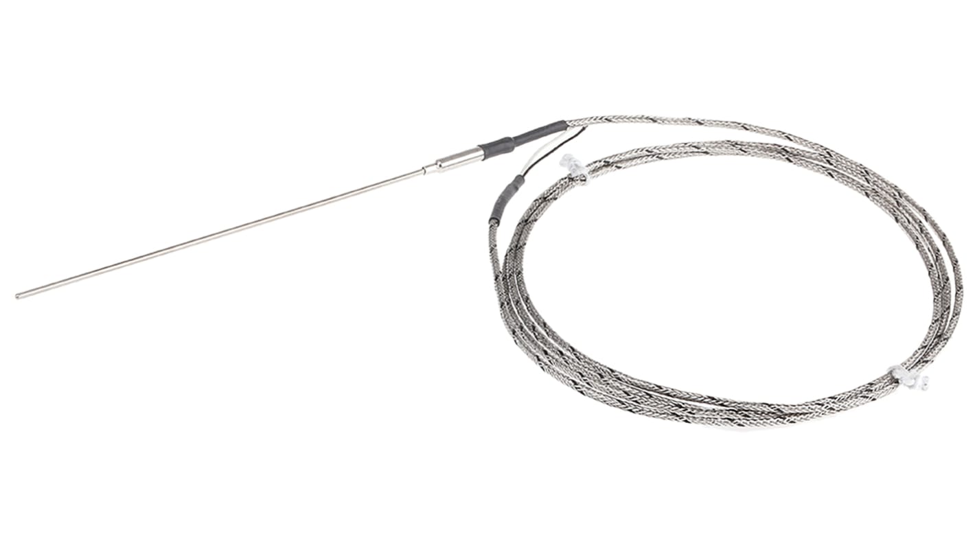 Thermocouple type J Ø 2mm, L 150mm, +400°C max à Câble