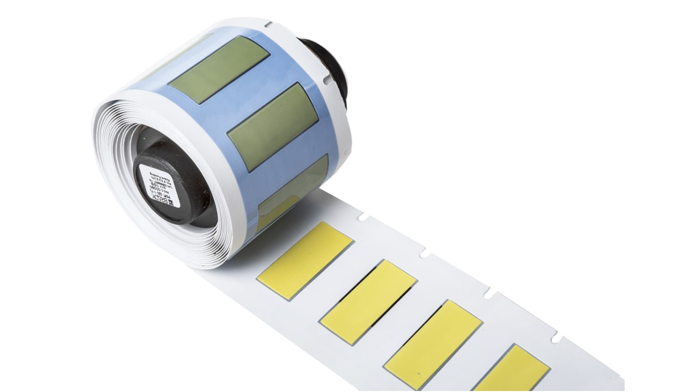 PSPT-250-1-YL | Brady R4310 Yellow Heatshrink Labels, 25.4mm Width, 11 ...