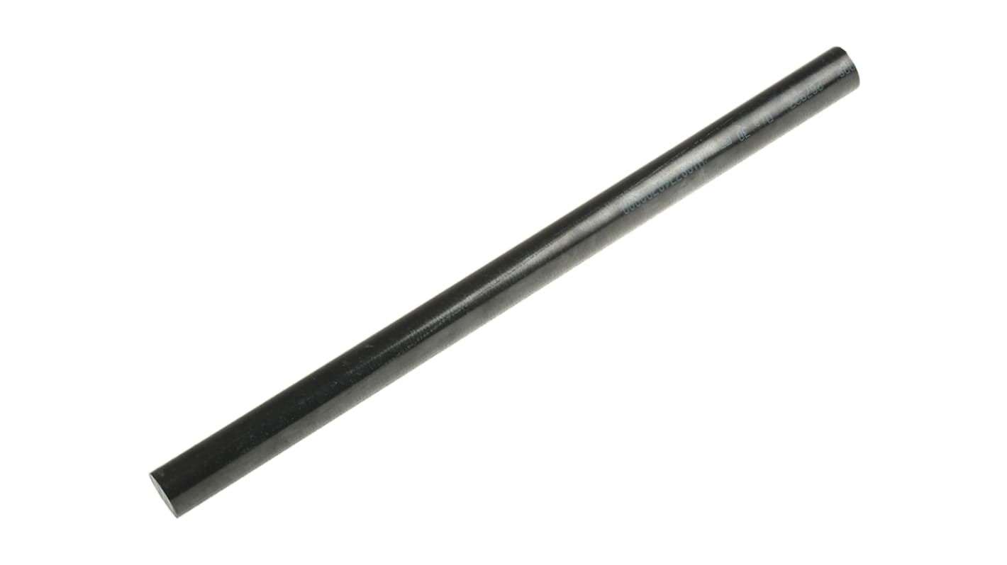 Varilla de polisulfona de fenileno (PPS), Negro, 500mm x 30mm