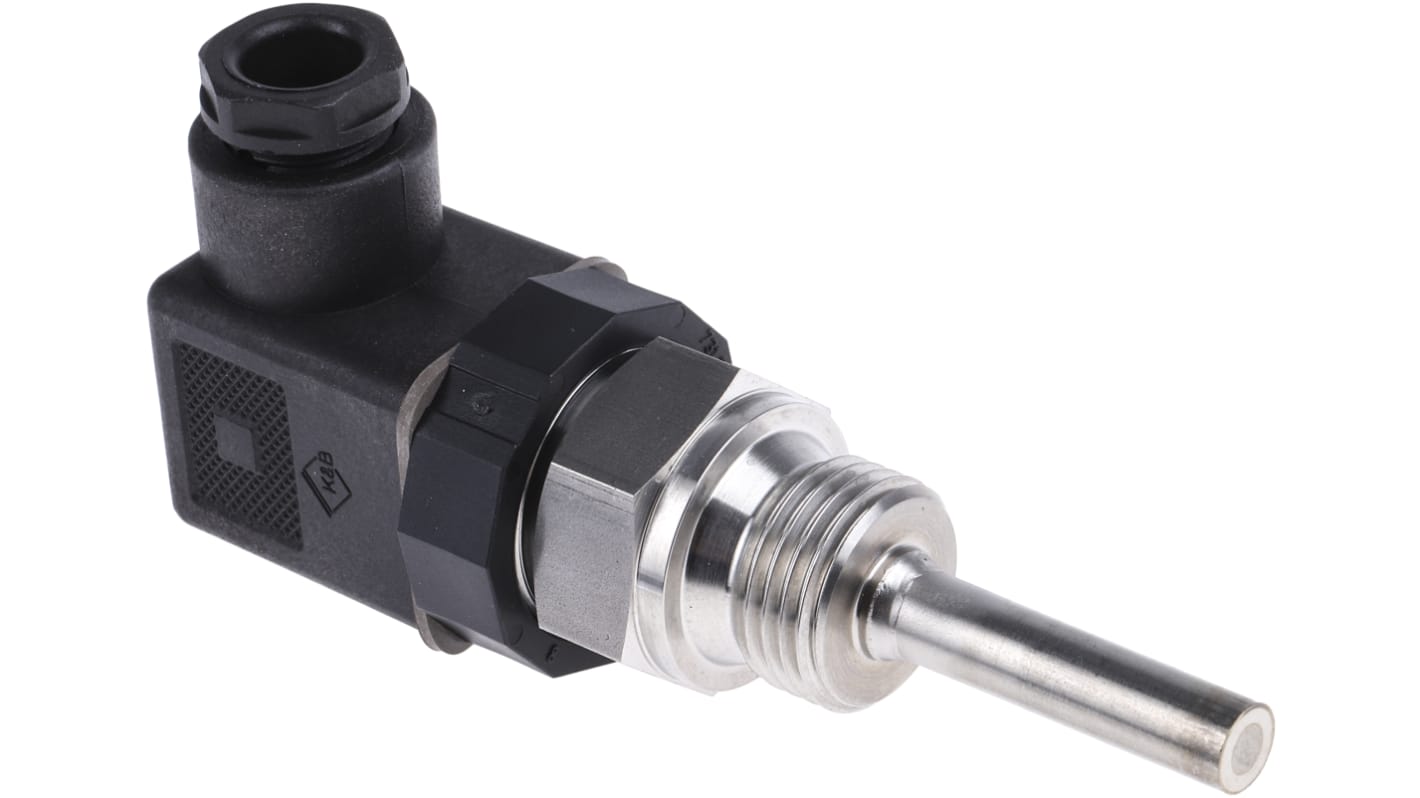 Jumo PT100 RTD-sensor, 8mm dia., 50mm lang, 2 ledninger, G1/2, Klasse B +270°C Max