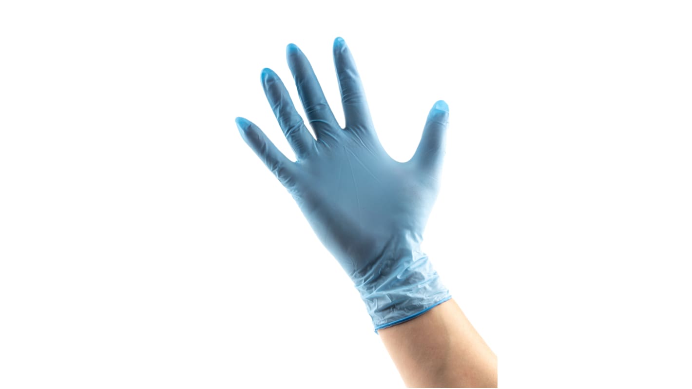 3285872 Ansell TouchNTuff® Blue PowderFree Nitrile Disposable Gloves