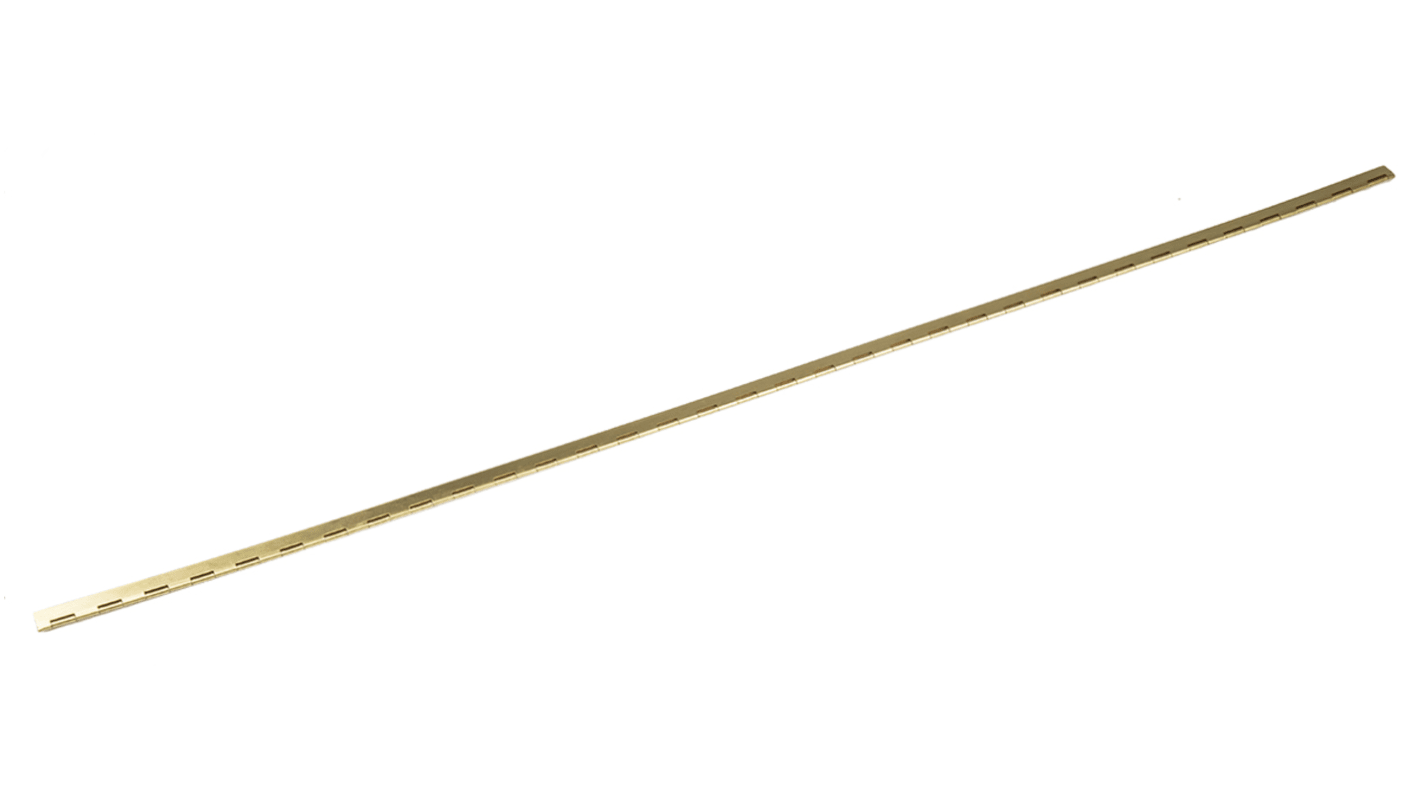 Pinet Brass Piano Hinge, 1020mm x 25mm x 0.8mm