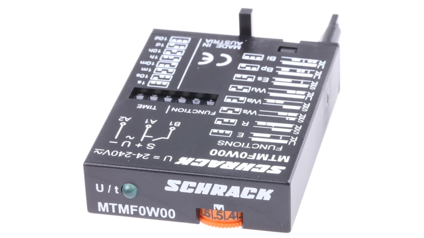 Module de relais d'interface TE Connectivity MT, montage Enfichable