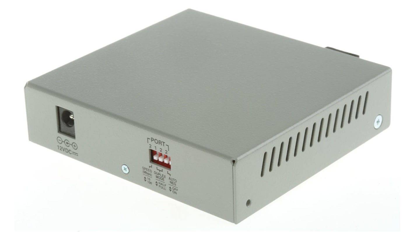 Allied Telesyn FS202 Ethernet-Switch Rackmontage 2-Port 10/100Mbit/s 104.78 x 95.25 x 25.4mm