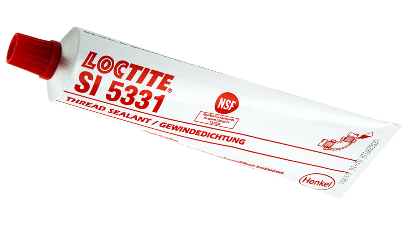 142492 Loctite Loctite SI 5331 White Pipe Sealant, 100 ml, 12 h Cure Time RS