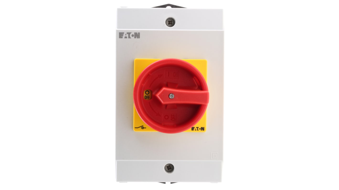 Eaton 1P Pole Isolator Switch - 32A Maximum Current, 13kW Power Rating, IP65