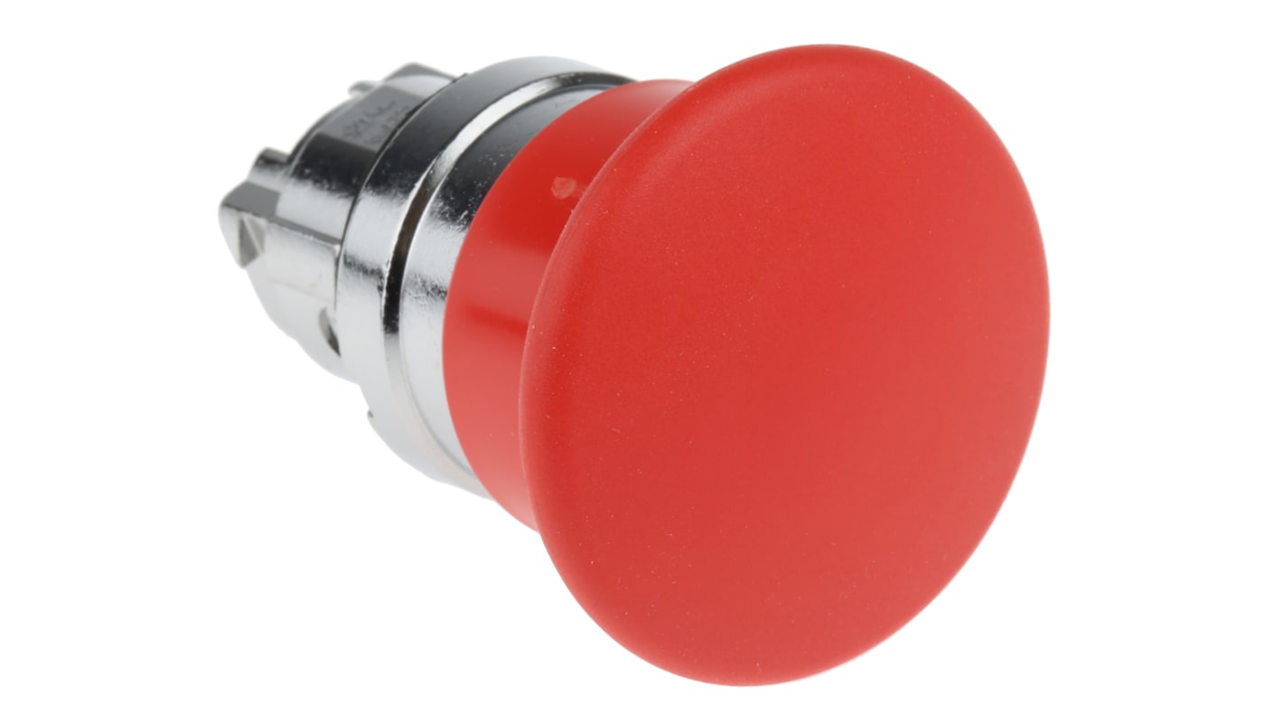 Tête de bouton poussoir Schneider Electric, Harmony XB4 Rouge, Ø découpe 22mm, Momentané