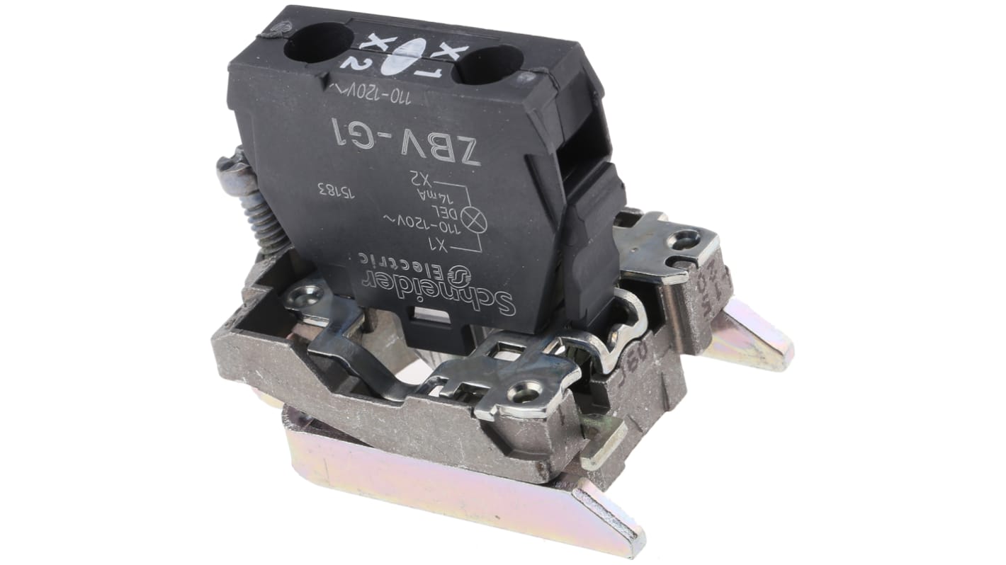 Schneider Electric Harmony XB4 Series Light Block, 110 → 120V