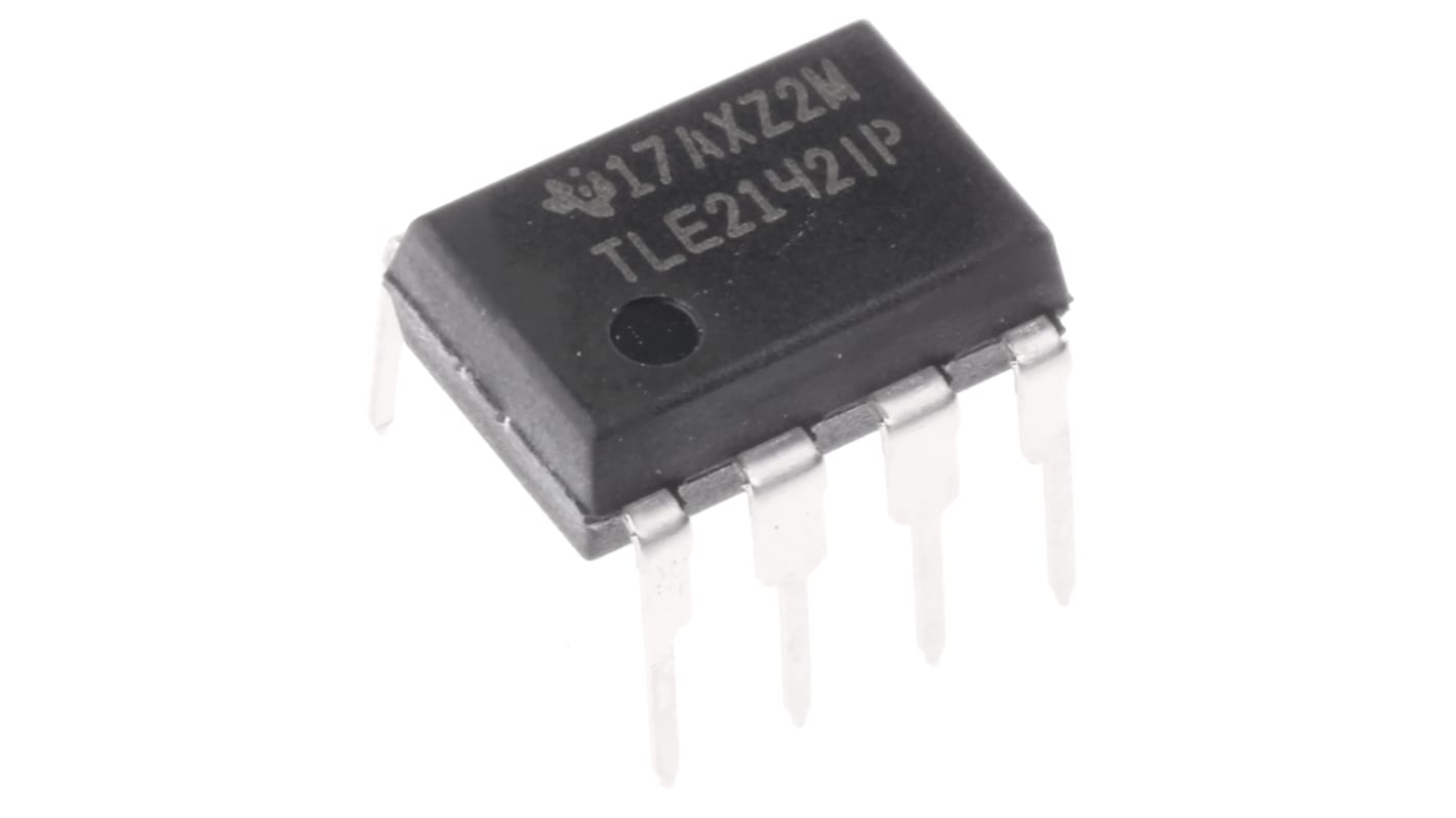 TLE2142IP Texas Instruments, Precision, Op Amp, 5.8MHz, 5 → 28 V, 8-Pin PDIP