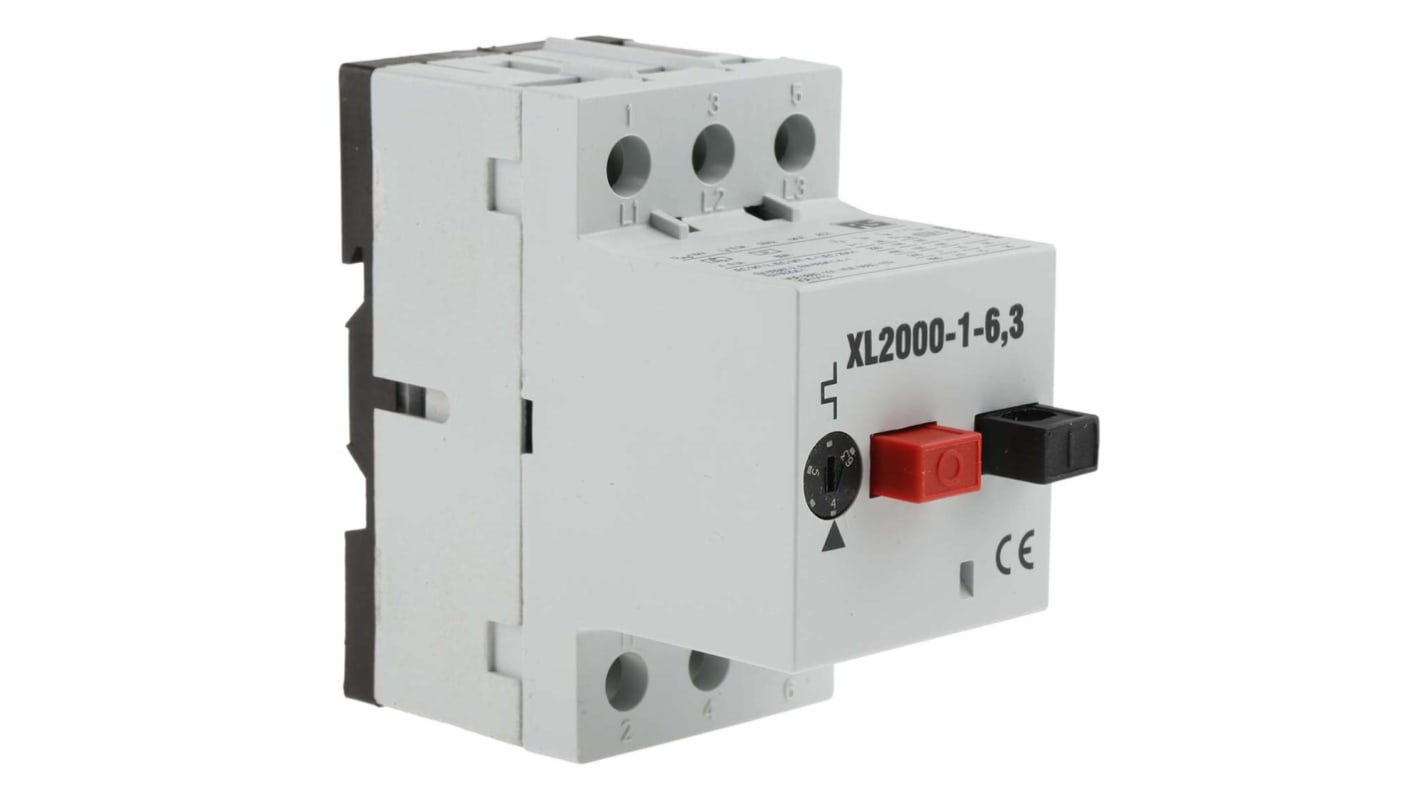 RS PRO 4 → 6 A Motor Protection Circuit Breaker