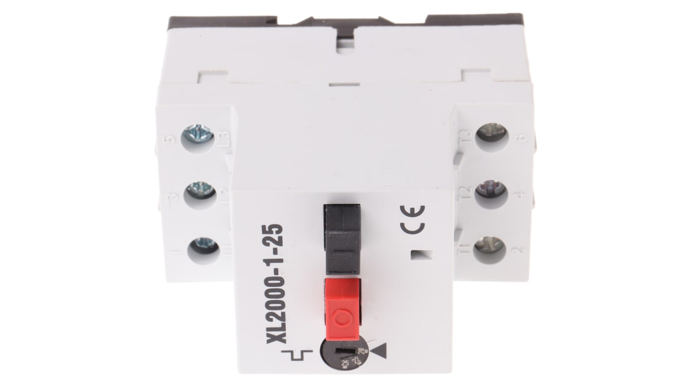 RS PRO 20 → 25 A Motor Protection Circuit Breaker