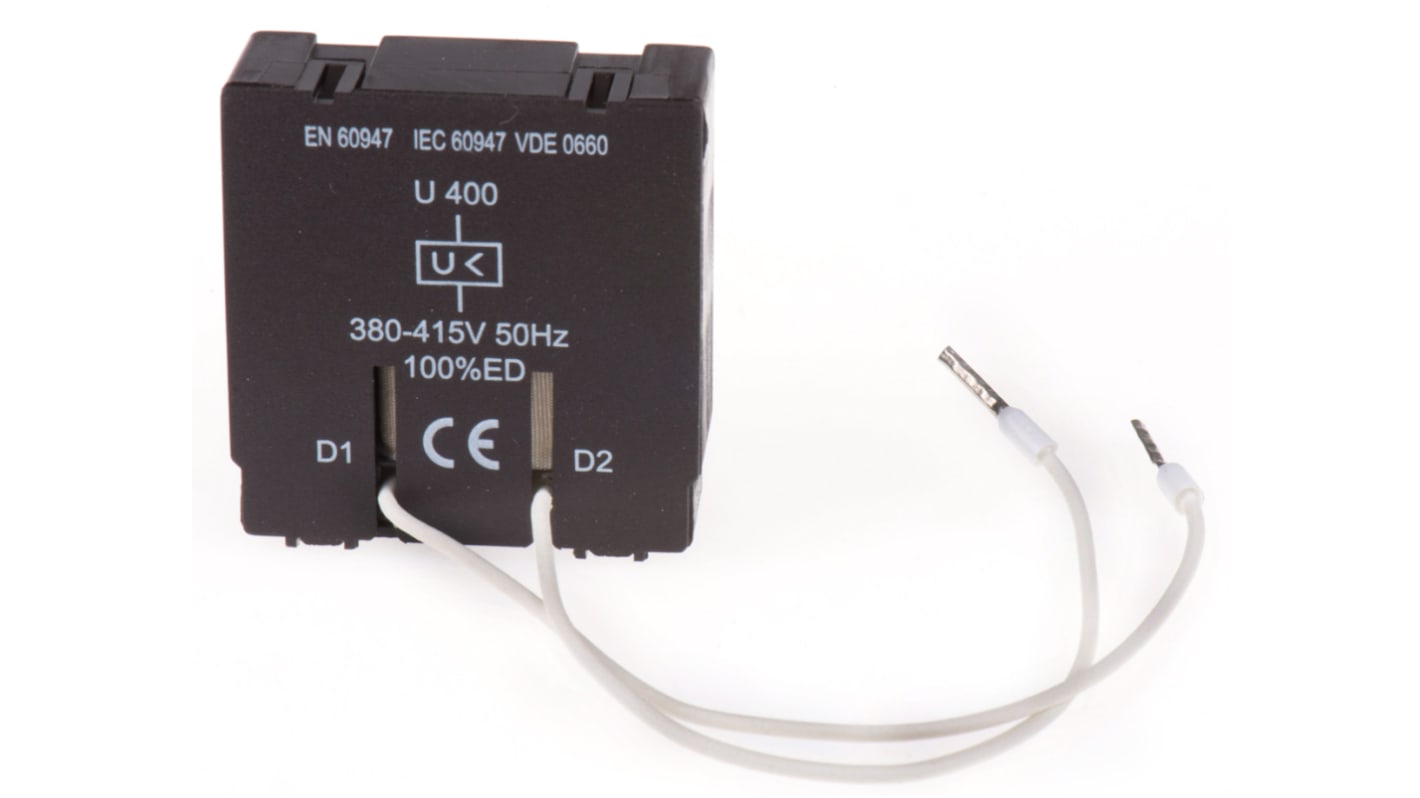 RS PRO Under Voltage Release for Use with XL-2000-1 Series, 380 → 415 V ac