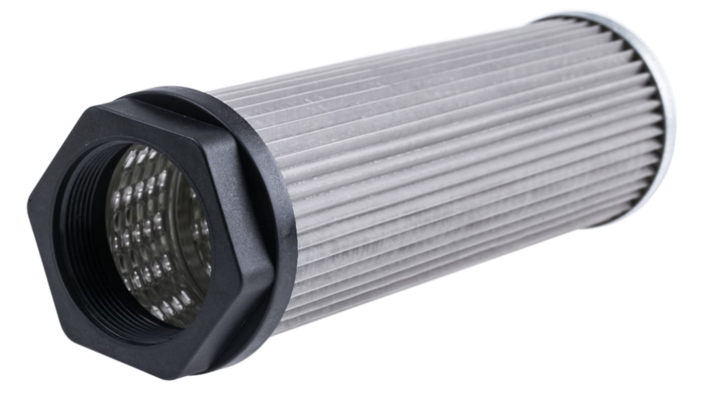 Filtr ssawny, 125μm, 180L/min, BSP 2, dł. całkowita: 260mm, śred.: 86mm