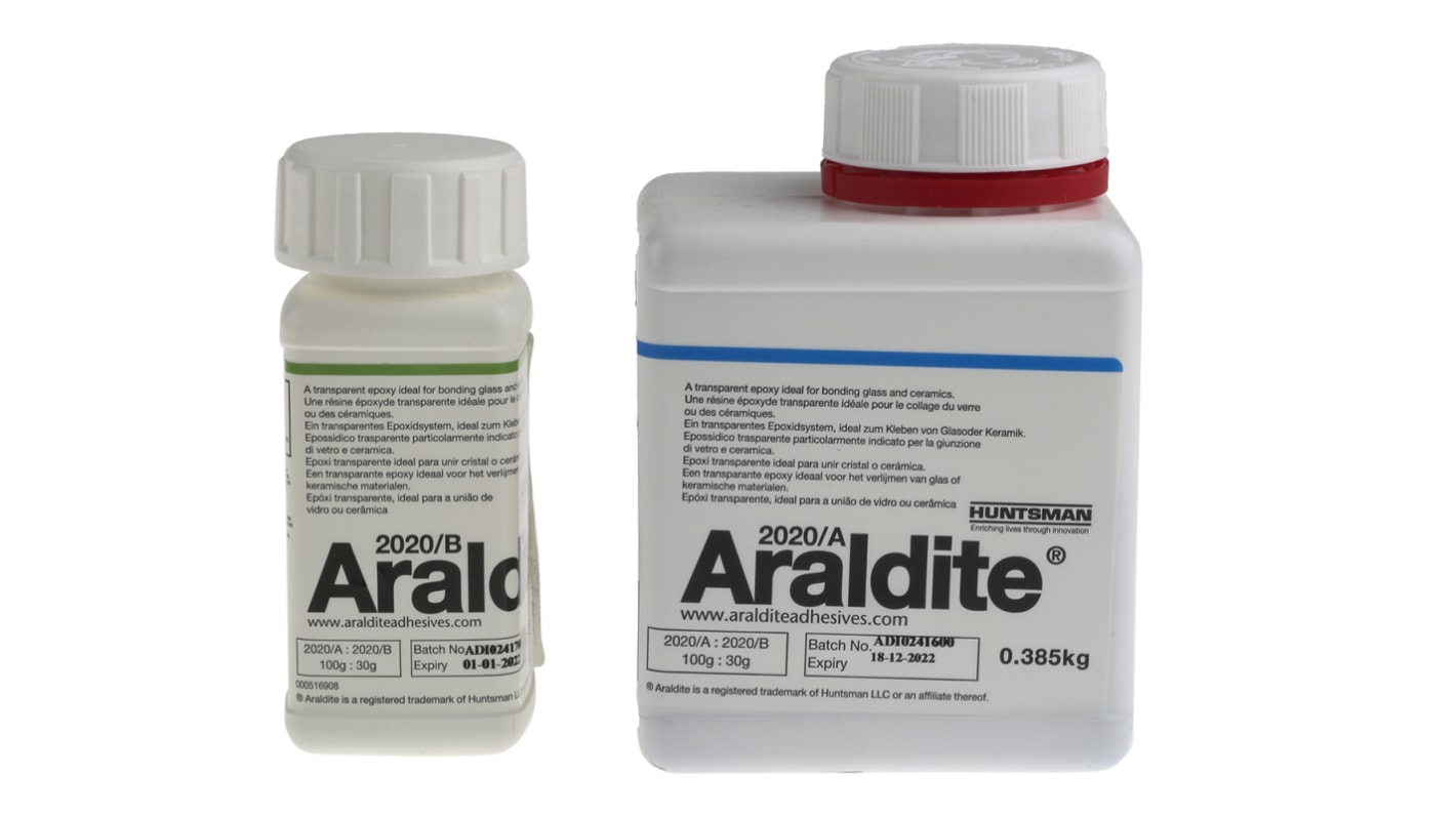 Adhésif Araldite 2020 Transparent, Liquide Boîte 500 g