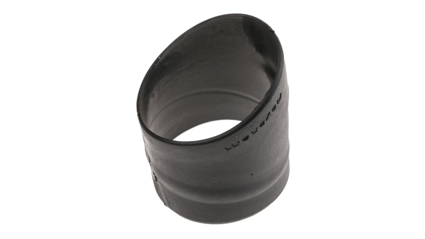 TE Connectivity Right Angle Black, Fluid Resistant Elastomer, 32.5mm