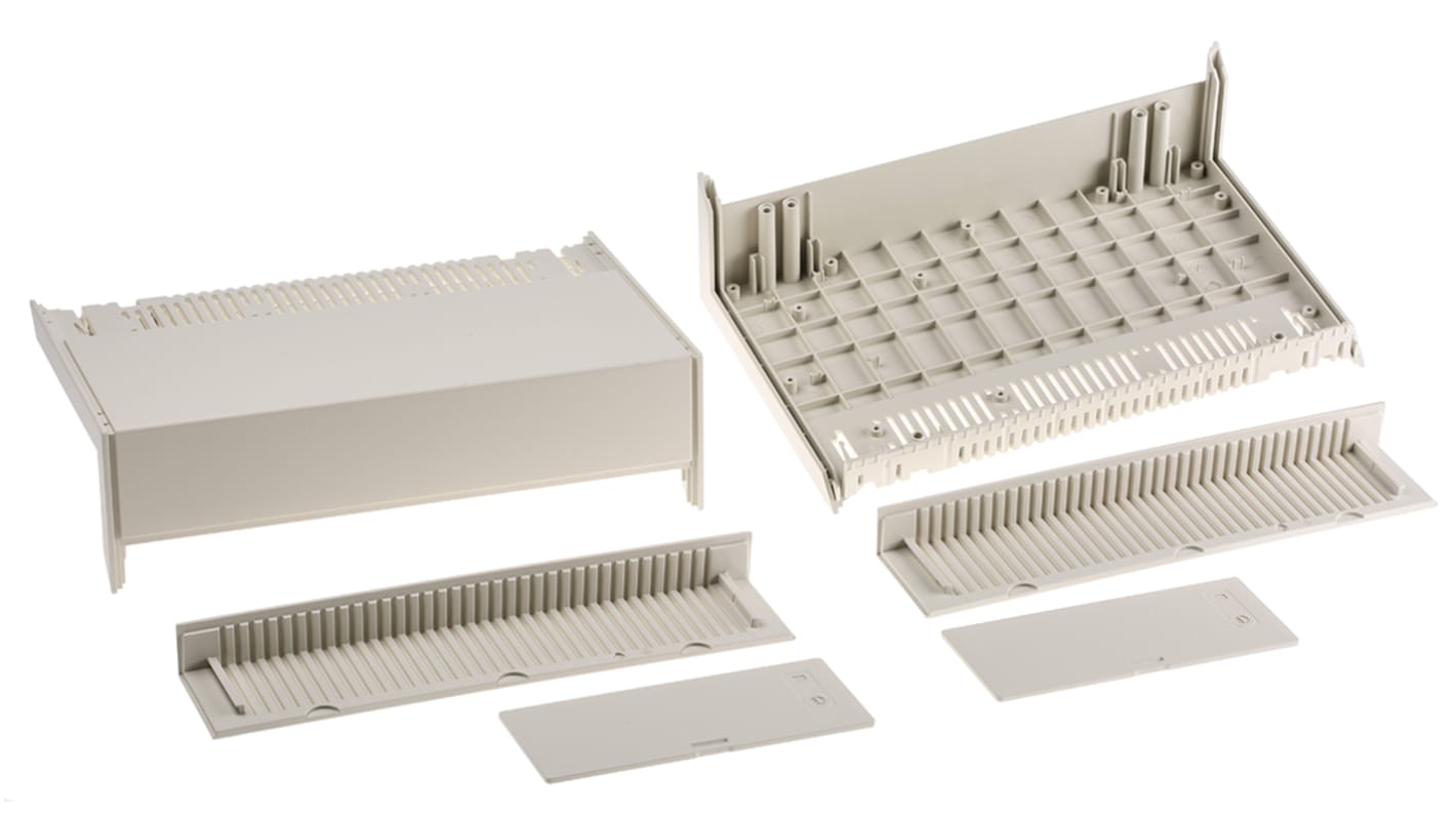 OKW ケース 電子機器用 160 x 260 x 74mm ABS製 白