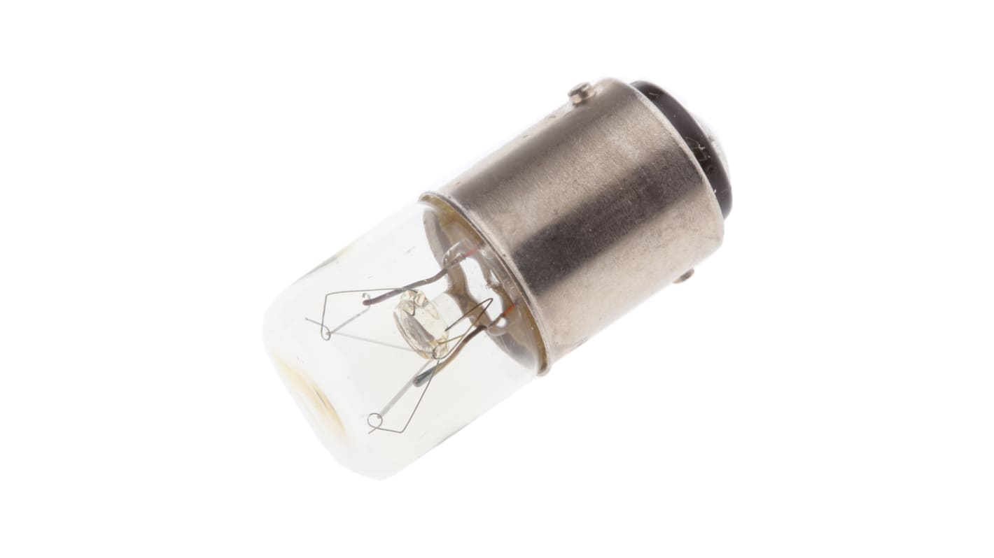 Luz indicadora, Casquillo BA15d, 48 V, 100 mA, Vida Útil 3000h