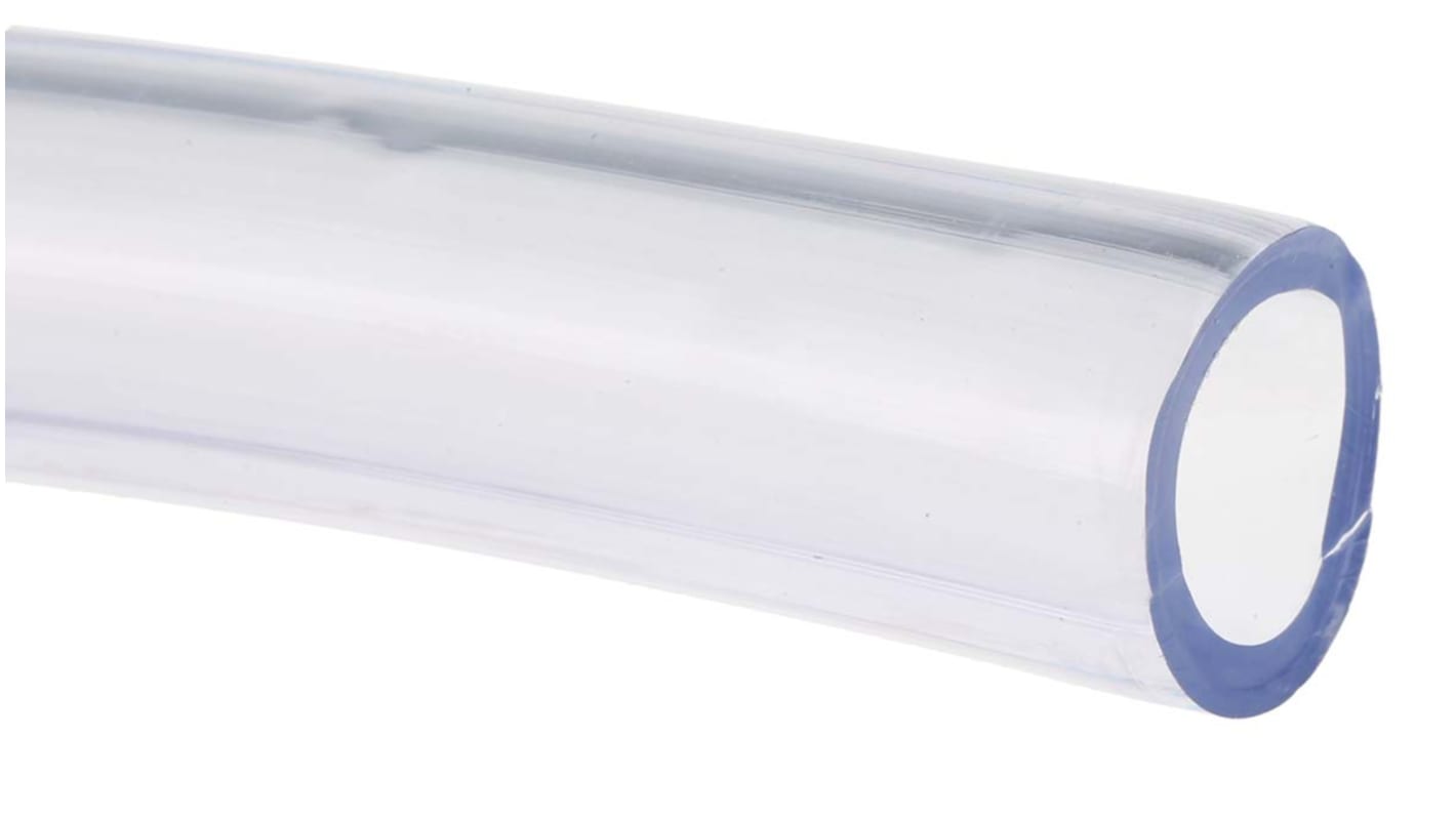 Manguera RS PRO de PUR Transparente, long. 25m, Ø int. 12.5mm, para Laboratorios