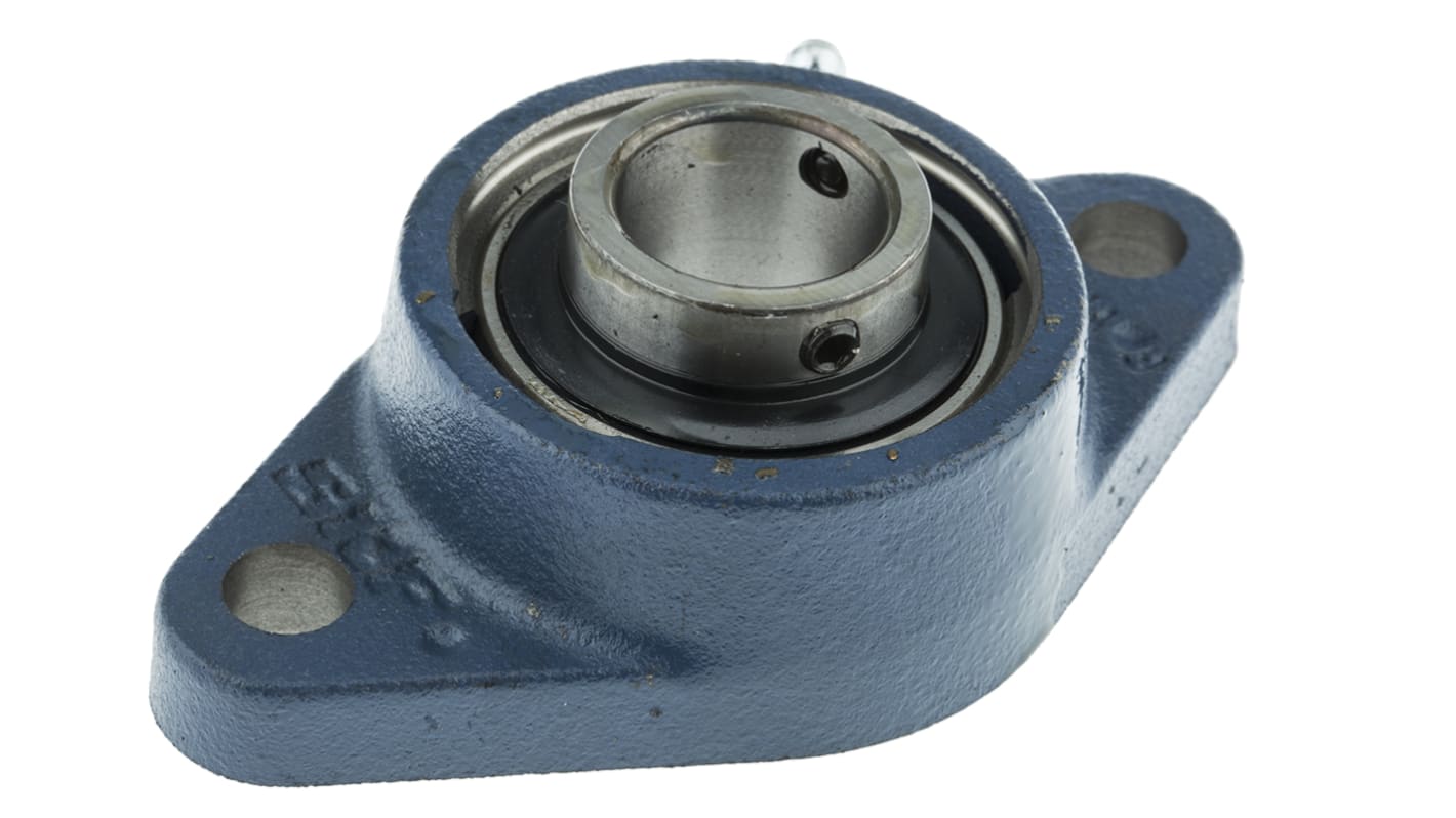 2 Hole Flange Bearing Unit, FYTB 25 TF, 25mm ID