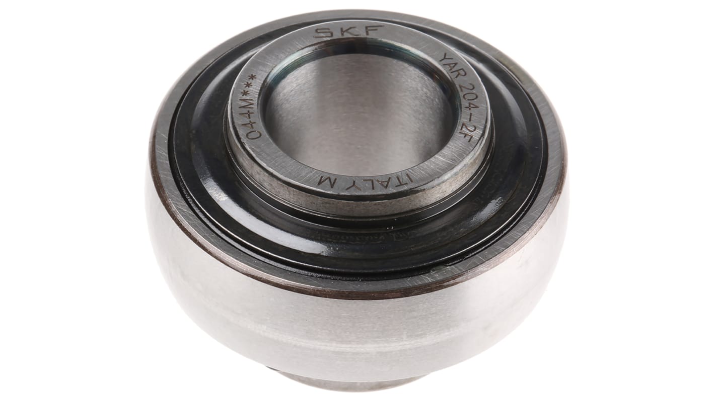 SKF Lejeindsats, YAR 204-2F, ID: 20mm, UD: 47mm