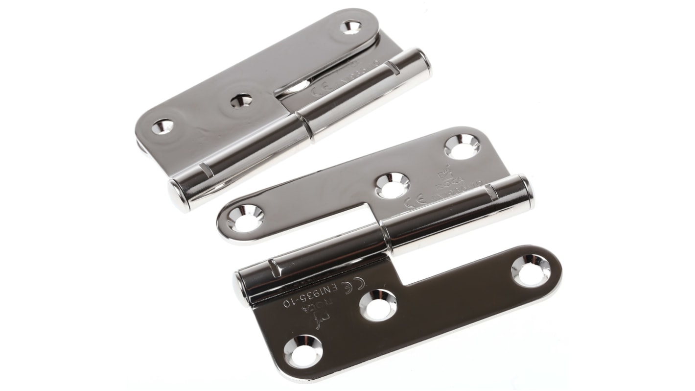 93 13 16 ROCA Stainless Steel Flag Hinge with a Liftoff Pin, Screw