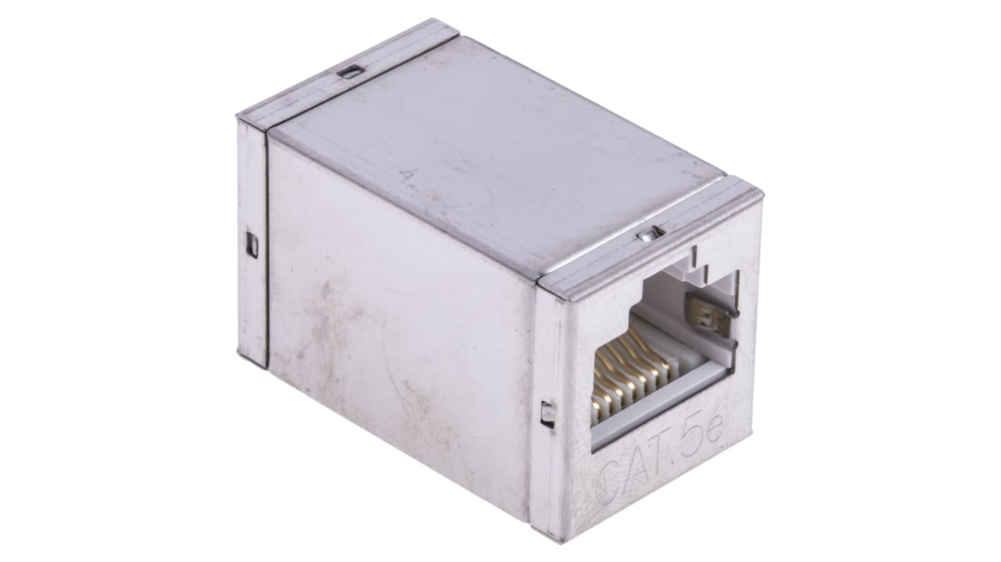 RS PRO RJ45 Female Coupler, Cat5e, STP