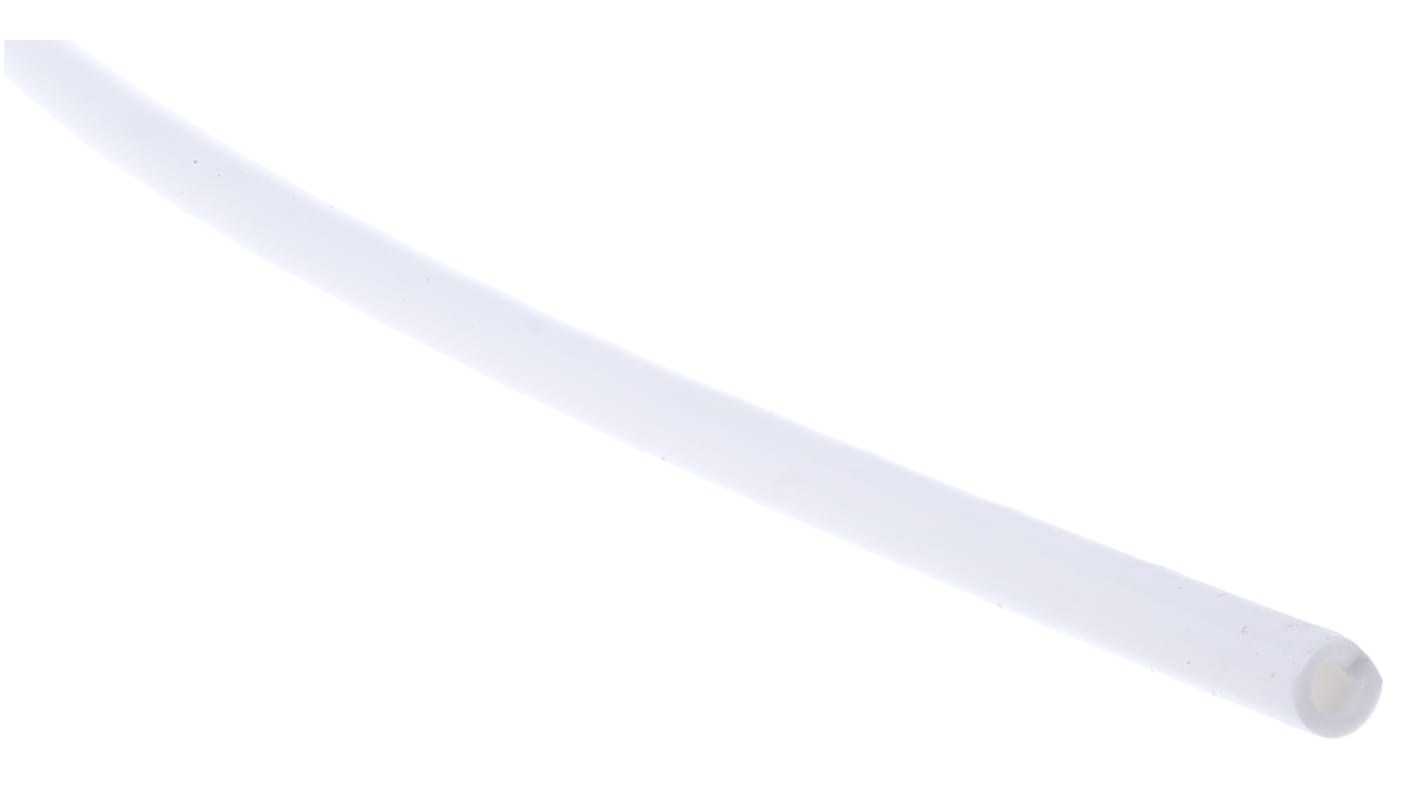 Gaine de câble spiralée HellermannTyton, Ø 1.6mm → 3.2mm Blanc, Ø int 1.6mm en PE