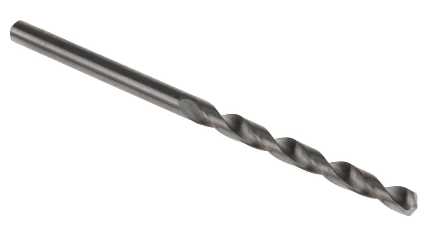 Broca helicoidal Carburo Sólido Dormer, diámetro 3mm x 61 mm