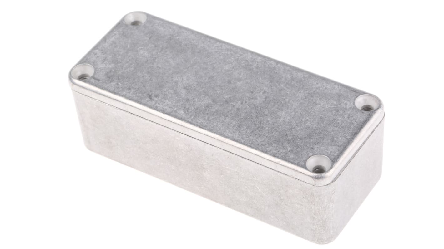 Hammond 1590 Series Natural Die Cast Aluminium Enclosure, IP54, Natural Lid, 92.6 x 38.5 x 31mm