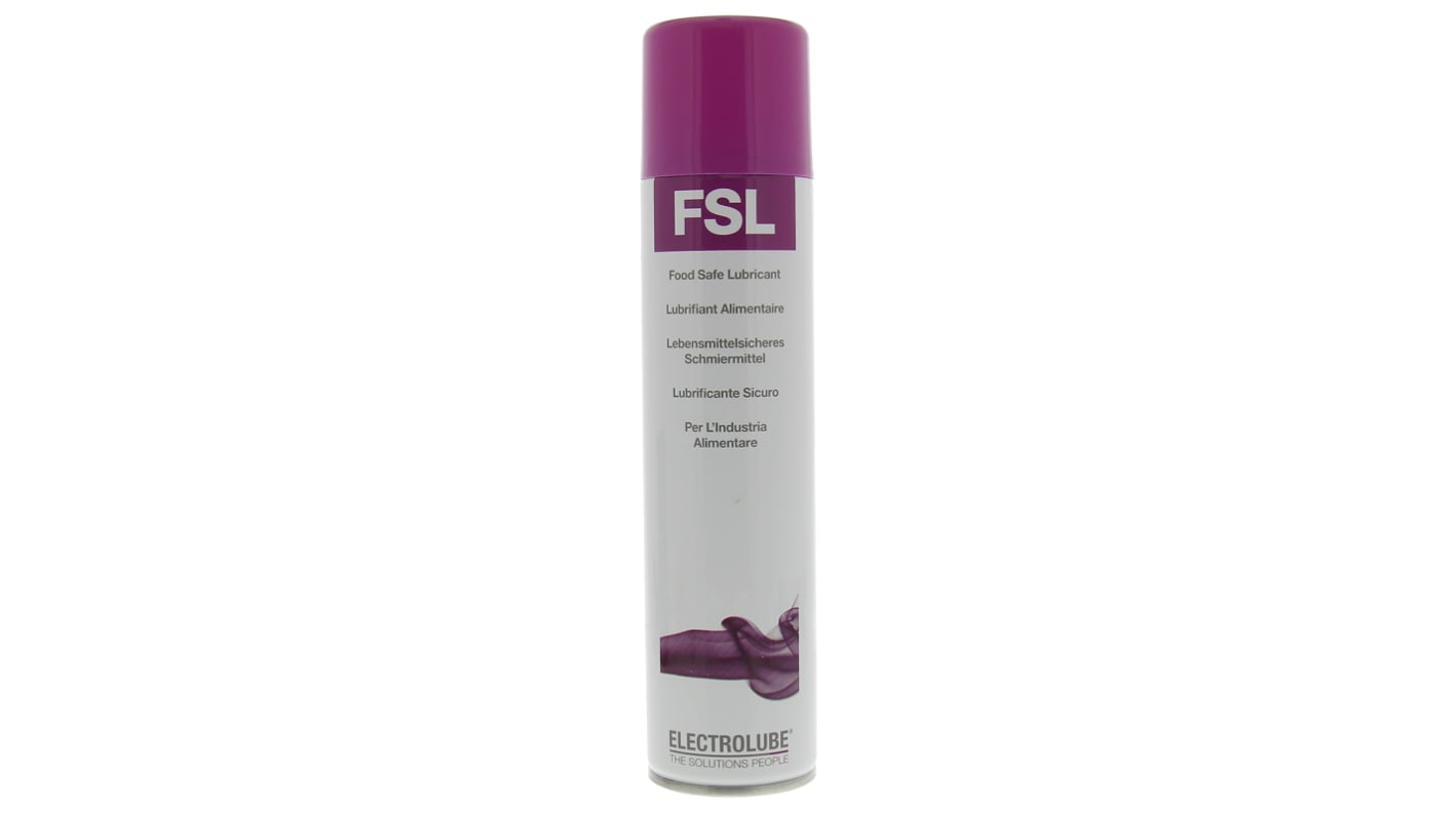 Electrolube FSL400 Schmierstoff Zerstäuber lebensmitteltauglich, Spray 400 ml