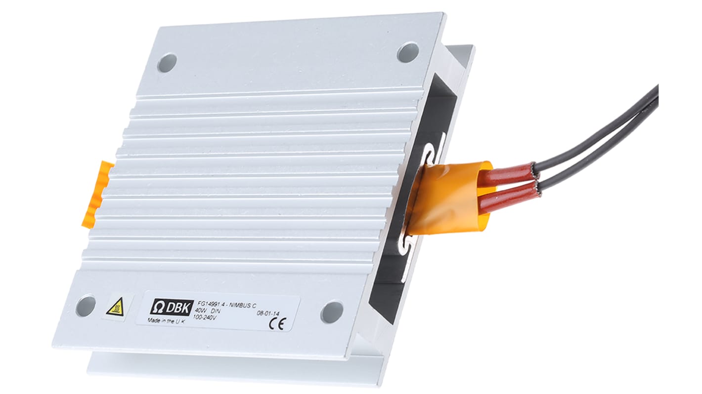 Zapouzdřené topné těleso 40W 100 → 240V ac