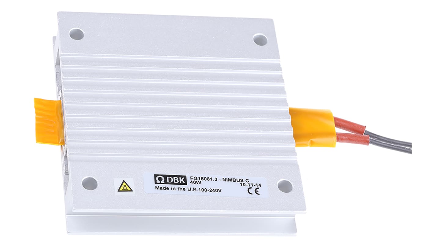 Chauffage de boîtier, 40W, 100 → 240V c.a.