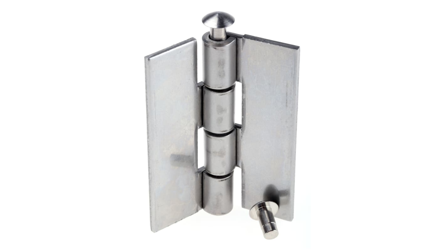 Pinet Stainless Steel Butt Hinge, 80mm x 30mm x 3mm