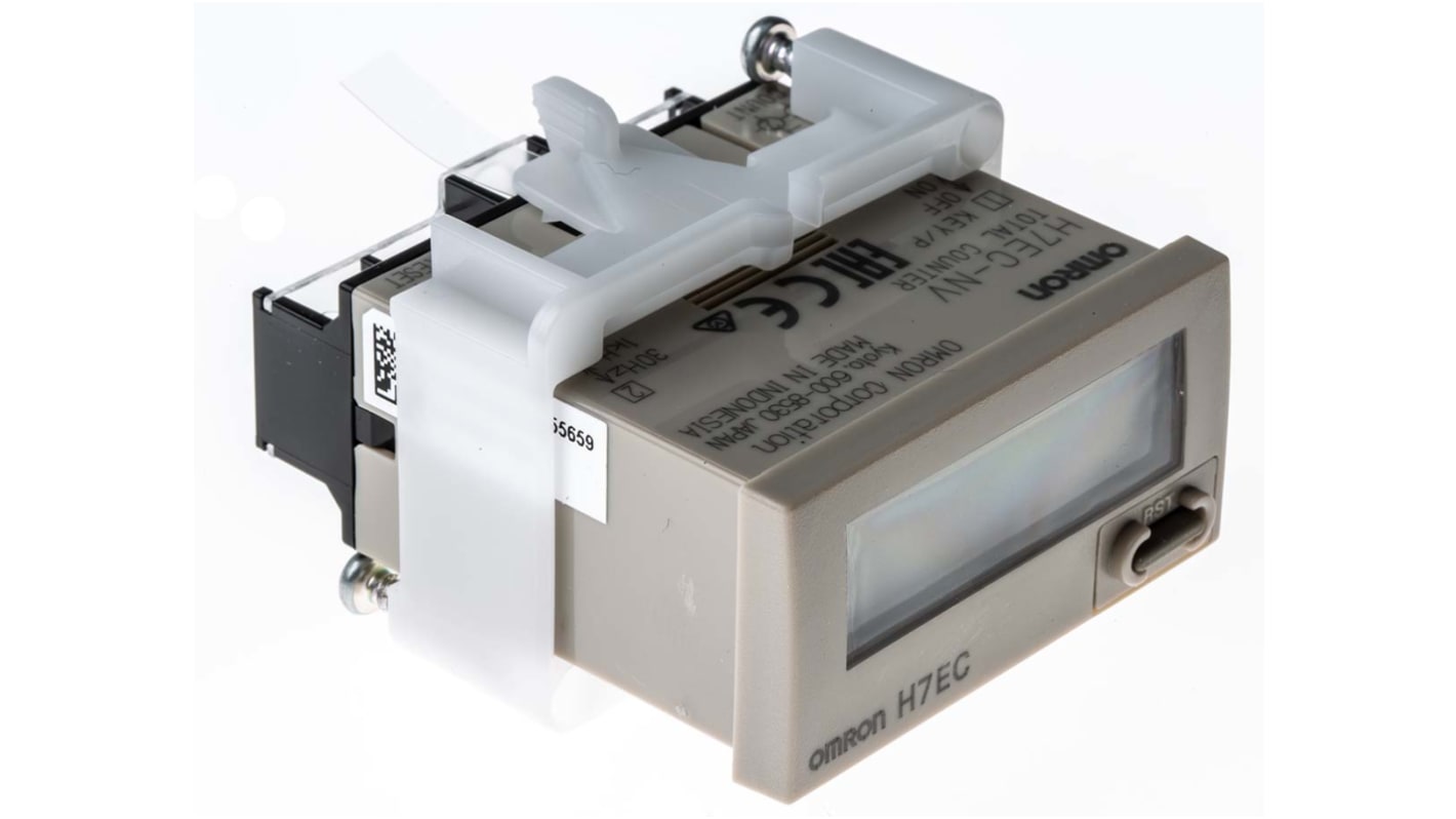 Contador Omron con display LCD de 8 dígitos
