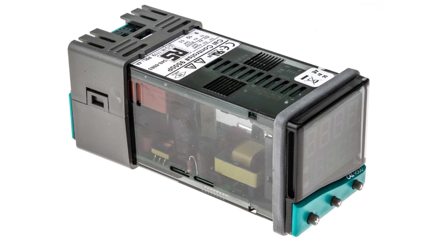 Termoregolatori PID CAL 9500, 100 V c.a., 240 V c.a., 48 x 48 (1/16 DIN)mm, 2 uscite Relè, SSD