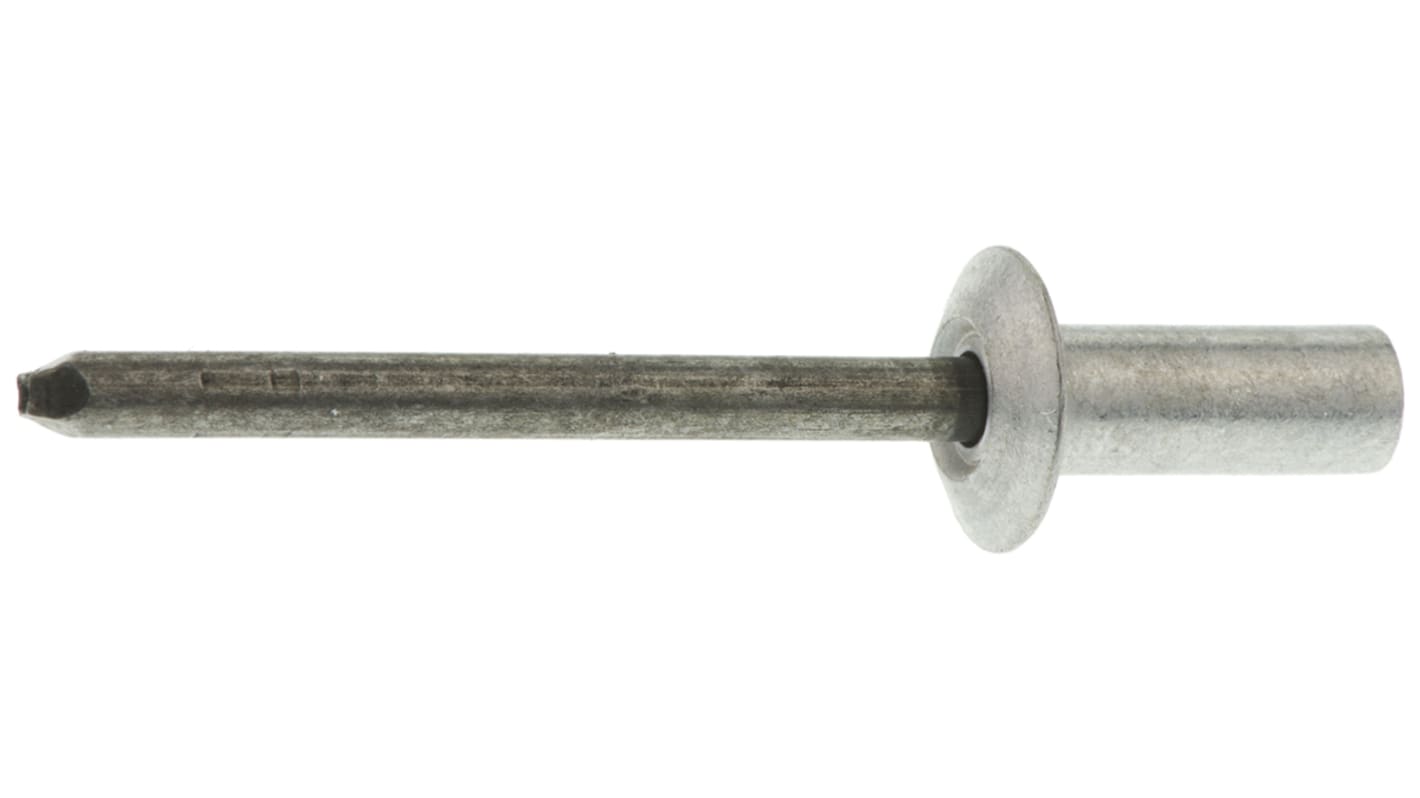 Rivetto Cieco POP in Alluminio, col. Argento, Ø 4.8mm, L. 13mm