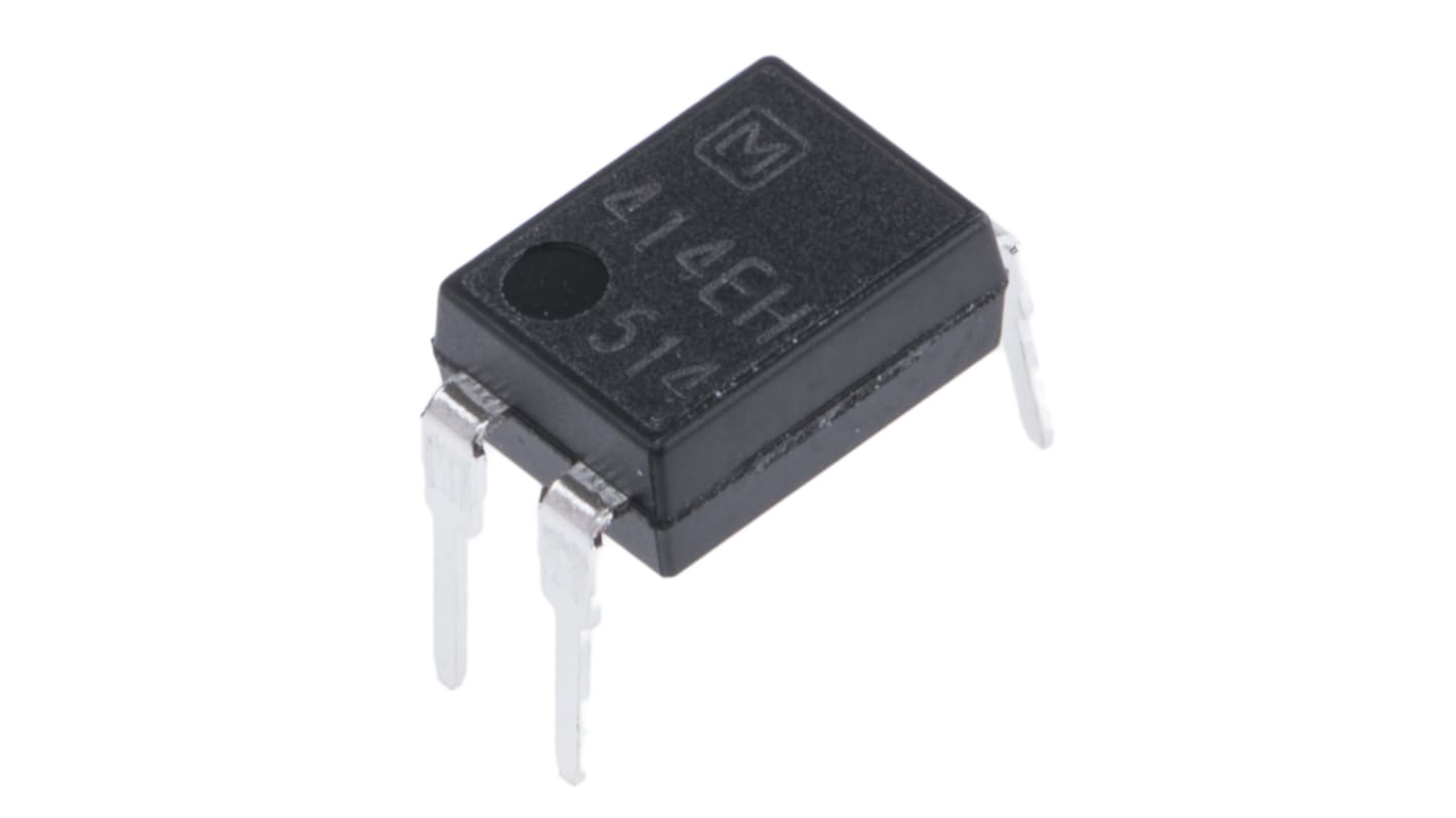 Optron, počet kolíků: 4 výstup MOSFET vstup DC průchozí otvor DIP