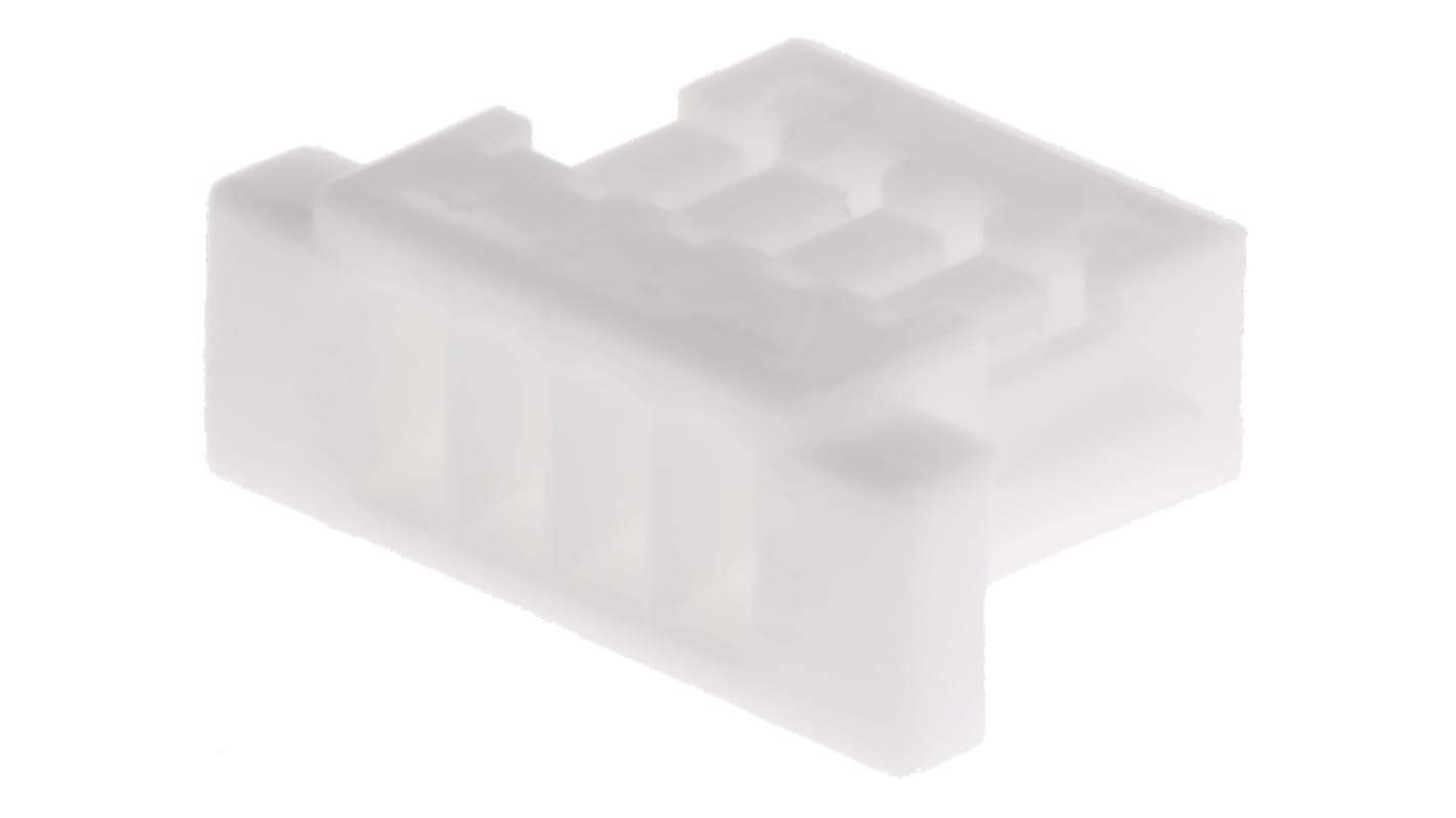 JST, SH Female Connector Housing, 1mm Pitch, 4 Way, 1 Row