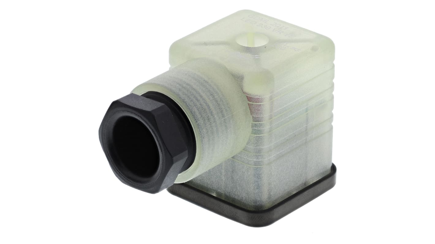 Connettore per valvole a solenoide Hirschmann DIN 43650 A, Femmina, 2P+E, 250 V c.a./c.c.