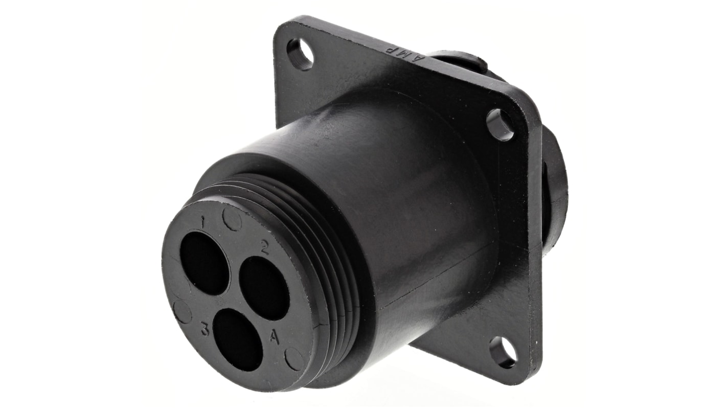 2138892 TE Connectivity Circular Connector, 3 Contacts, Panel Mount